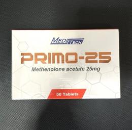 【メディテック社】 Primo-25 (メタノロンアセテート) 25mg　50錠